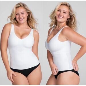 NWT Honeylove White Shaping Tank Top Size L